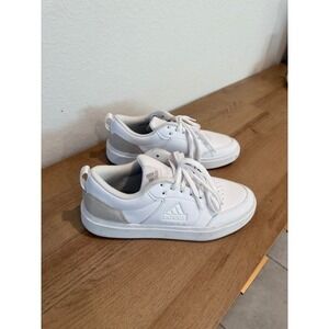 Adidas Parkstreet Sneakers Women's Size 8 White Casual Tennis Shoes